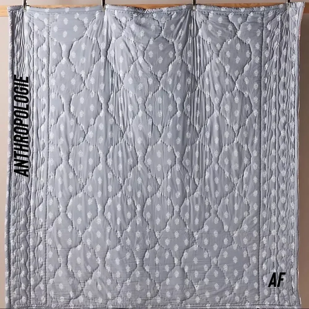 ANTHROPOLOGIE ZADIE QUILT QUEEN NEW